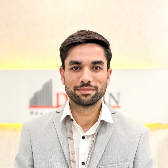 A DC Jain advisor at the office