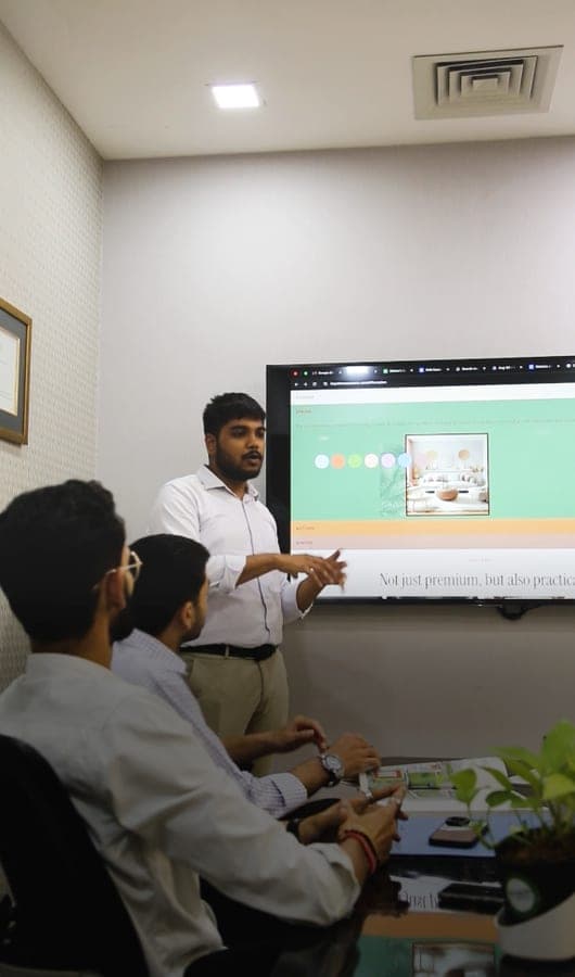 A DC Jain team training session