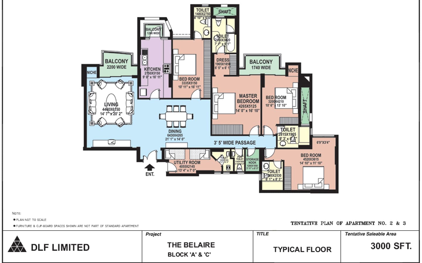4BHK + 4T + SQ