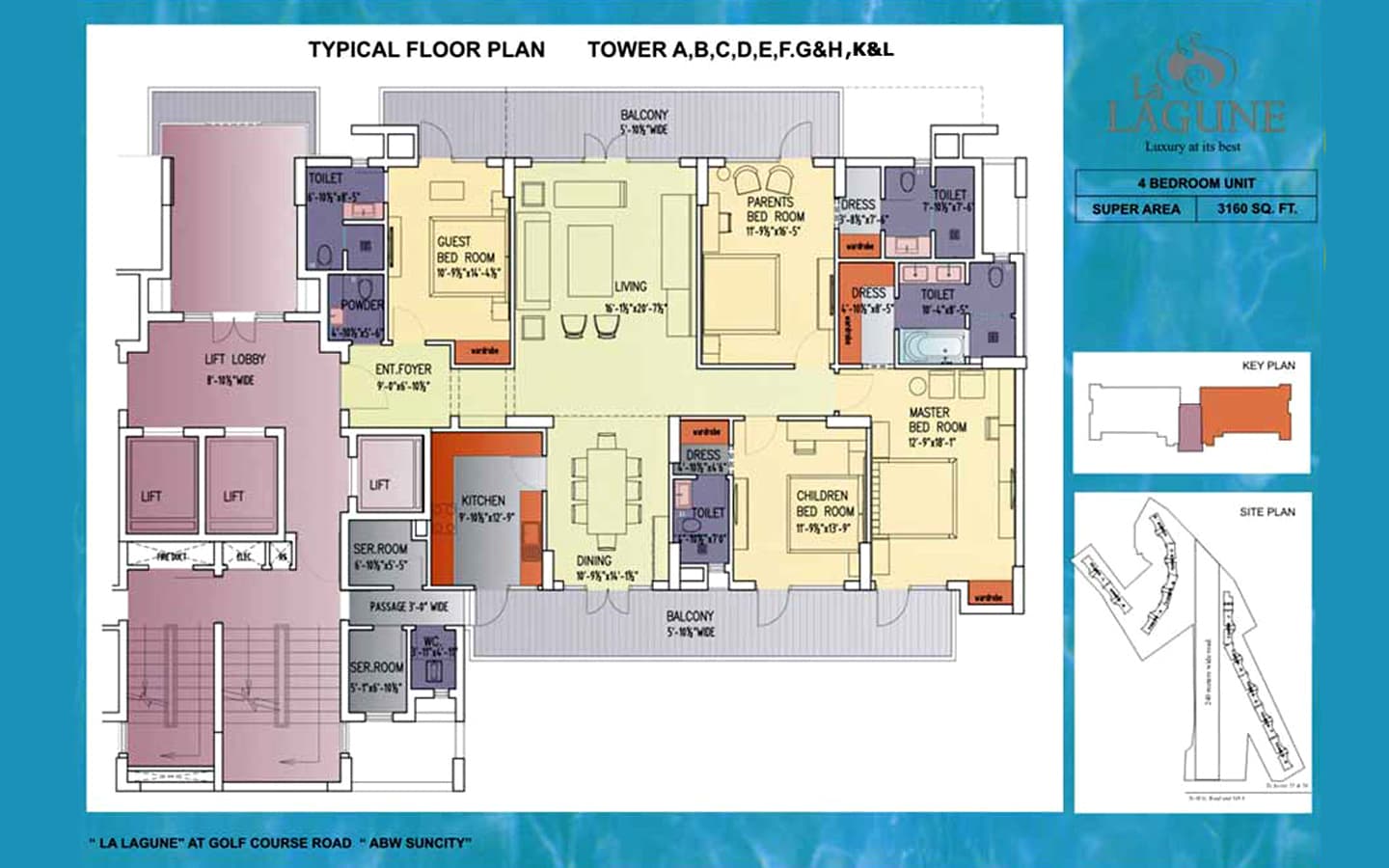4BHK +4T + SQ