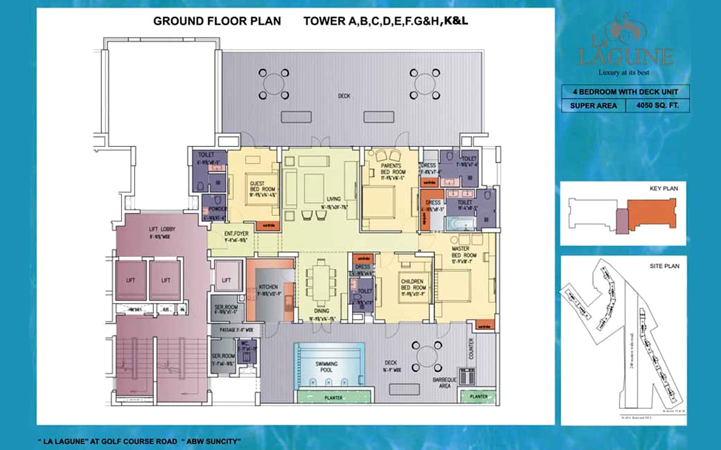 4BHK +4T + SQ