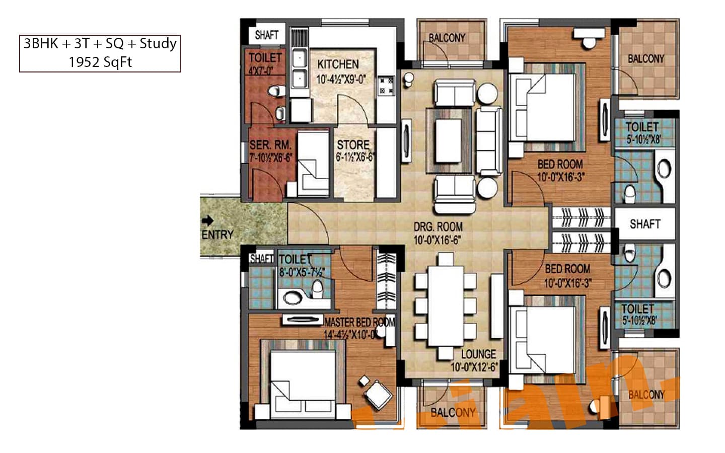 3BHK+3T+Study+SQ