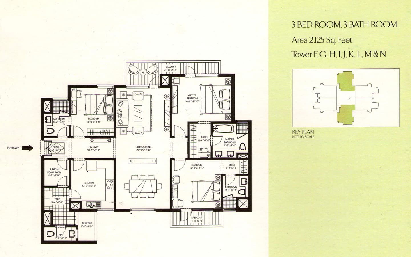 3BHK+3T+SQ