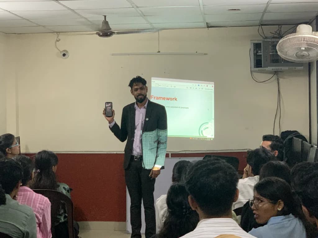DC Jain Real Estate Services collaborating with Anudip Foundation to empower youth with digital literacy, communication skills, and life skills Session 3 — photograph 3