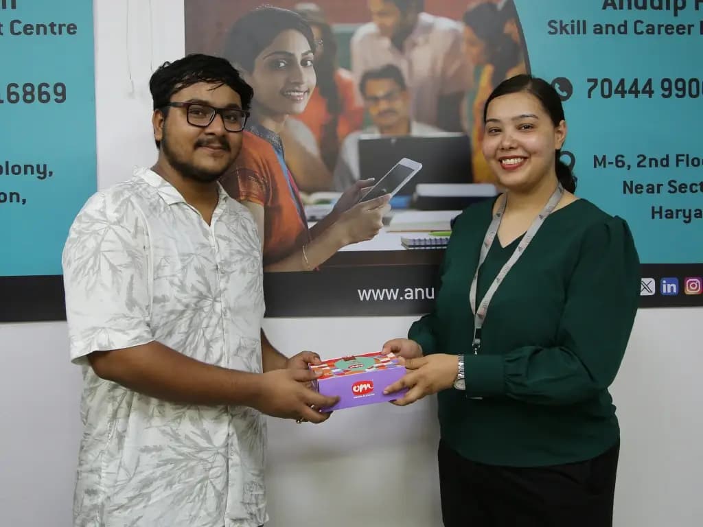 DC Jain Real Estate Services collaborating with Anudip Foundation to empower youth with digital literacy, communication skills, and life skills Session 2 — photograph 4
